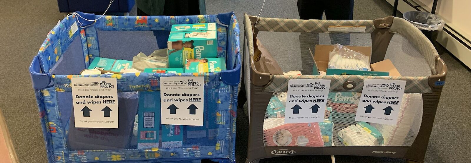 diaper drive donations
